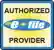 Authorized e-file provider